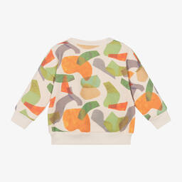 Petit Bateau-Boys Ivory Cotton Sweatshirt | Childrensalon Outlet