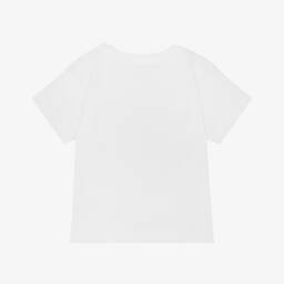 Petit Bateau-Boys Ivory Cotton Tee Delight | Childrensalon Outlet