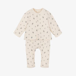 Petit Bateau-Boys Ivory Sailboat Outfit Set | Childrensalon Outlet