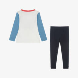 Petit Bateau-Boys Nautical Blue Sleepwear Set | Childrensalon Outlet