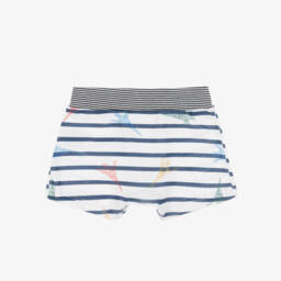 Petit Bateau-Тройка синих хлопковых боксеров для мальчиков | Childrensalon Outlet