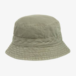 Petit Bateau-Boys Sage Green Sun Hat | Childrensalon Outlet
