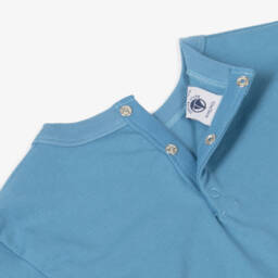 Petit Bateau-Футболка с графикой пеликана небесного цвета для мальчиков | Childrensalon Outlet