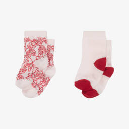 Petit Bateau-Носки из хлопка Cherry Bliss для девочек | Childrensalon Outlet