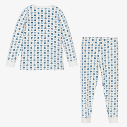 Petit Bateau-Кремовая хлопковая пижама для девочек | Childrensalon Outlet