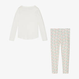 Petit Bateau-Кремовый цветочный комплект для сна для девочек | Childrensalon Outlet