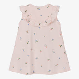 Petit Bateau-Платье из розового хлопка с фруктами для девочек | Childrensalon Outlet