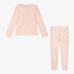 بتي باتو-بيجاما قطن لون زهري للبنات | Childrensalon Outlet