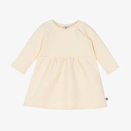 Petit Bateau-Girls Quilted Cotton Heart Dress | Childrensalon Outlet