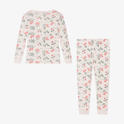 Petit Bateau-ملابس نوم قطنية زهرية للبنات | Childrensalon Outlet