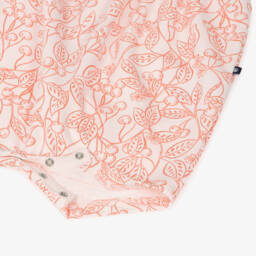 Petit Bateau-Мягкий розовый ромпер с вишнями для девочек | Childrensalon Outlet