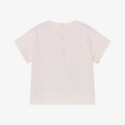 Petit Bateau-Girls Soft Rosy Organic Tee | Childrensalon Outlet