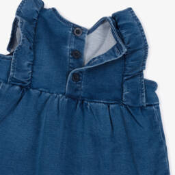 Petit Bateau-Платье из мягкого денима для девочек | Childrensalon Outlet