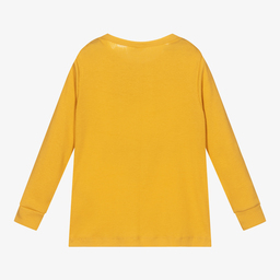 Petit Bateau-Yellow Ribbed Pyjamas | Childrensalon Outlet