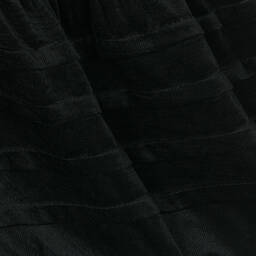 Petite Amalie-Girls Black Needlecord Dress | Childrensalon Outlet