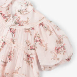 Petite Amalie-فستان كتان وردي للبنات | Childrensalon Outlet