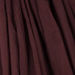 Petite Amalie-Girls Burgundy Red Silk Organza Dress | Childrensalon Outlet