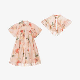 Petite Amalie-طقم كتان وردي ناعم للبنات | Childrensalon Outlet