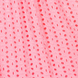 Petite Amalie-Teen Girls Pink Broderie Anglaise Dress | Childrensalon Outlet