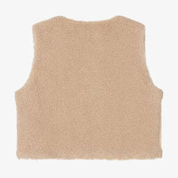 Petite Amalie-جيليه شيربا فليس مطرز لون زهري تينز بناتي | Childrensalon Outlet