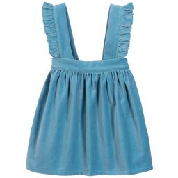 blue pinafore