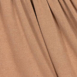 Phi Clothing-فستان مزيج فيسكوز محبوك لون بيج | Childrensalon Outlet