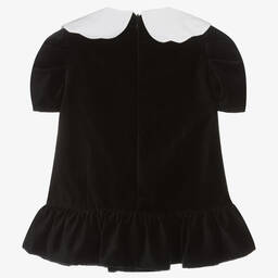 Phi Clothing-Girls Black Velvet Dress | Childrensalon Outlet
