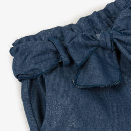 Phi Clothing-Girls Breezy Blue Shorts Ensemble | Childrensalon Outlet