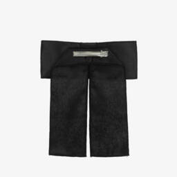 Phi Clothing-Girls Elegant Black Satin Bow Clip | Childrensalon Outlet