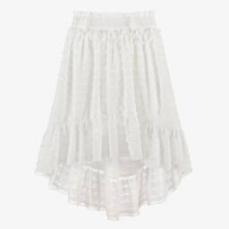 Phi Clothing-تنورة بيضاء أنيقة للبنات | Childrensalon Outlet