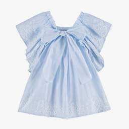 Phi Clothing-Girls Fluttery Lace & Cotton Dress | Childrensalon Outlet