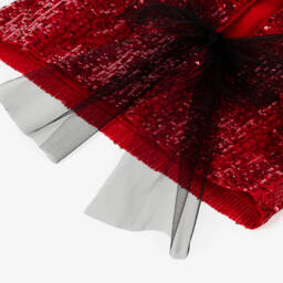 Phi Clothing-Girls Glittering Red Jacket | Childrensalon Outlet