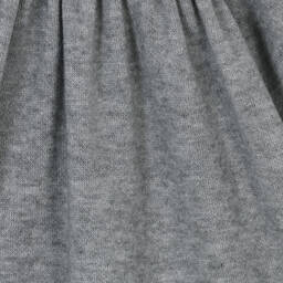 Phi Clothing-Серое трикотажное платье из вискозы | Childrensalon Outlet