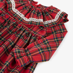 Phi Clothing-Girls Heritage Plaid Cotton Dress | Childrensalon Outlet