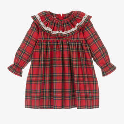 Phi Clothing-Girls Heritage Plaid Cotton Dress | Childrensalon Outlet
