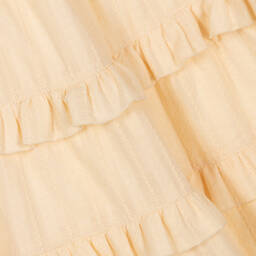 Phi Clothing-Girls Ivory Ruffle Dress | Childrensalon Outlet