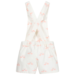 Phi Clothing-Летний кремовый комбинезон для девочек | Childrensalon Outlet