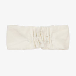 Phi Clothing-Girls Ivory Velvet Headband | Childrensalon Outlet
