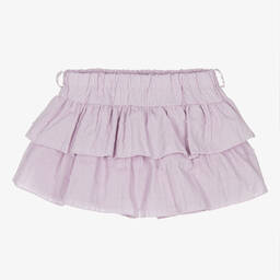 Phi Clothing-Фиолетовые хлопковые шорты | Childrensalon Outlet