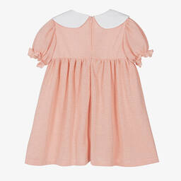 Phi Clothing-Girls Pink Collared Dress | Childrensalon Outlet