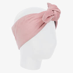 Phi Clothing-Girls Pink Velvet Headband | Childrensalon Outlet