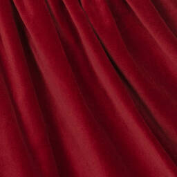 Phi Clothing-Girls Red Cotton Velvet Dress | Childrensalon Outlet