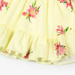 Phi Clothing-بلوزة قطنية مزهرة للبنات | Childrensalon Outlet