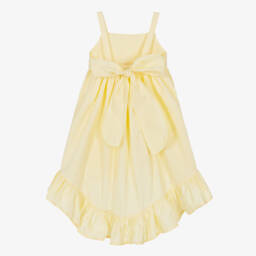 Phi Clothing-Солнечное хлопковое платье с ярусами для девочек | Childrensalon Outlet