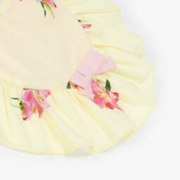 Phi Clothing-Girls Sunshine Floral Cotton Bib | Childrensalon Outlet