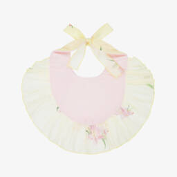Phi Clothing-Girls Sunshine Floral Cotton Bib | Childrensalon Outlet
