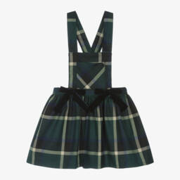Phi Clothing-Girls Tartan Pinafore Dress | Childrensalon Outlet