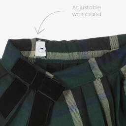 Phi Clothing-Girls Tartan Pleated Skirt | Childrensalon Outlet