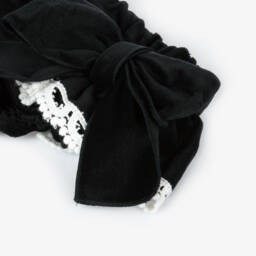 Phi Clothing-Girls Velvet Lace Trim Bloomers | Childrensalon Outlet