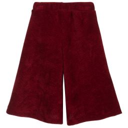 Piccola Ludo-Girls Red Chenille Culottes | Childrensalon Outlet